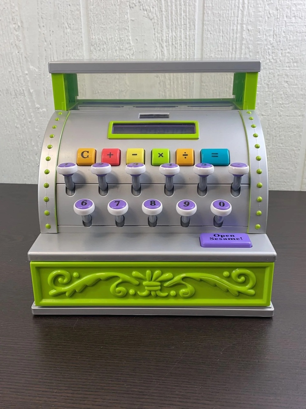 Parents Magazine Classic Cash Register Kids Toy Green